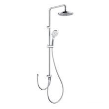 Brass exposed shower faucet set